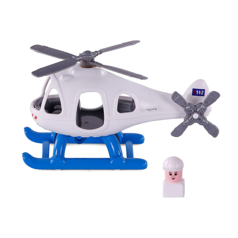 Afbeelding laden in galerijviewer, Cavallino politiehelikopter met speelfiguur, 29,5cm
