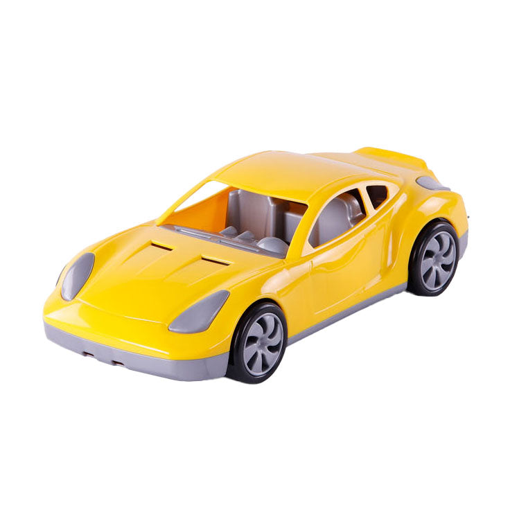 Afbeelding laden in galerijviewer, Cavallino raceauto geel, 36cm
