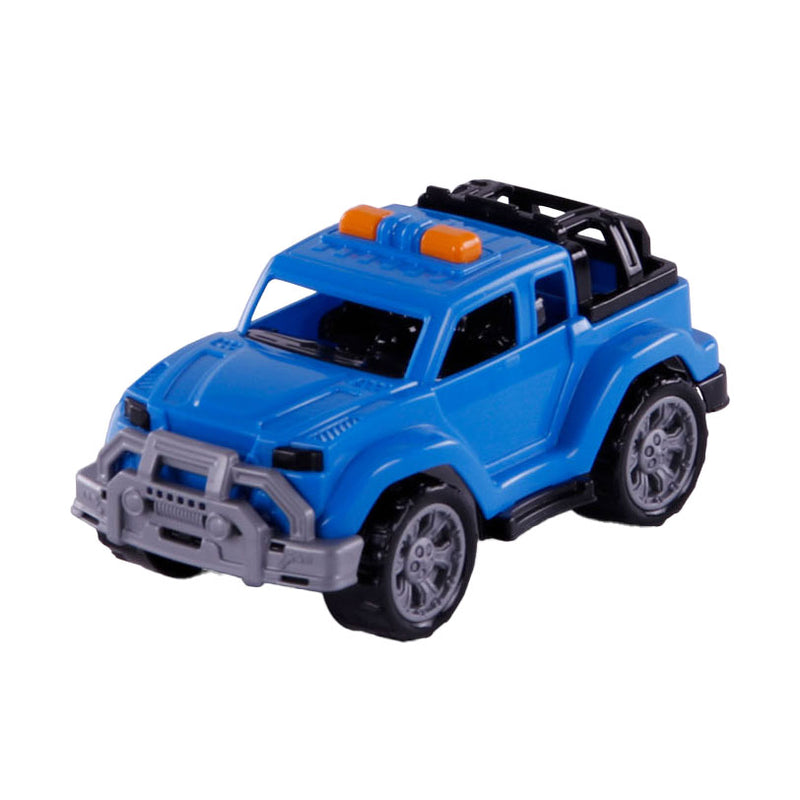 Afbeelding laden in galerijviewer, Cavallino trendy jeep blauw, 22cm
