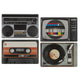 Ootb placemat hi-fi elementen 44x29cm 4 ass.