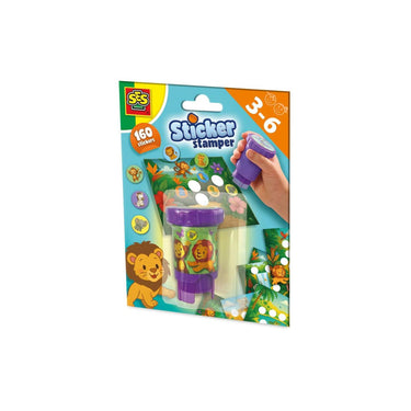 Ses sticker stamper - jungledieren