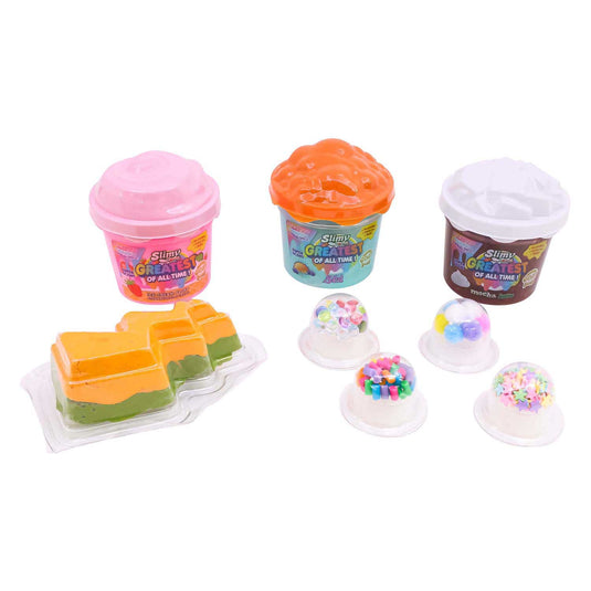 Joker slijm cadeau set greatest of all time kleurrijk speelgoed 290gr.