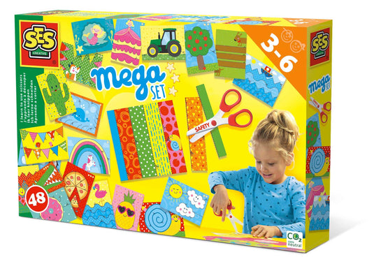 Ses creative ses ik leer knippen - mega set