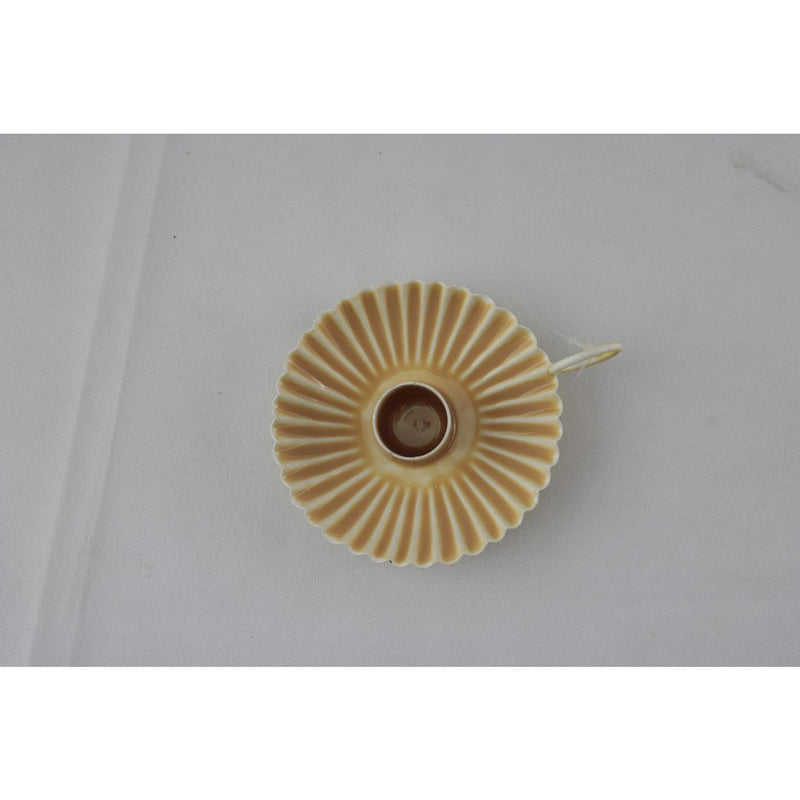 Afbeelding laden in galerijviewer, Mansion atmosphere moselle kandelaar beige 11x9x3cm
