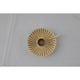 Mansion atmosphere moselle kandelaar beige 11x9x3cm