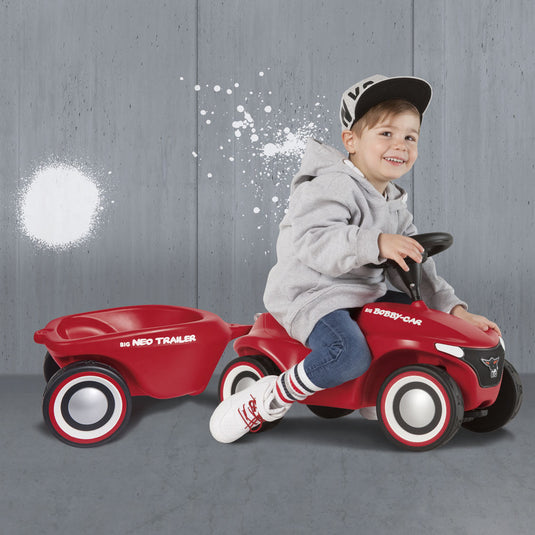 Big bobby car neo trailer - rood