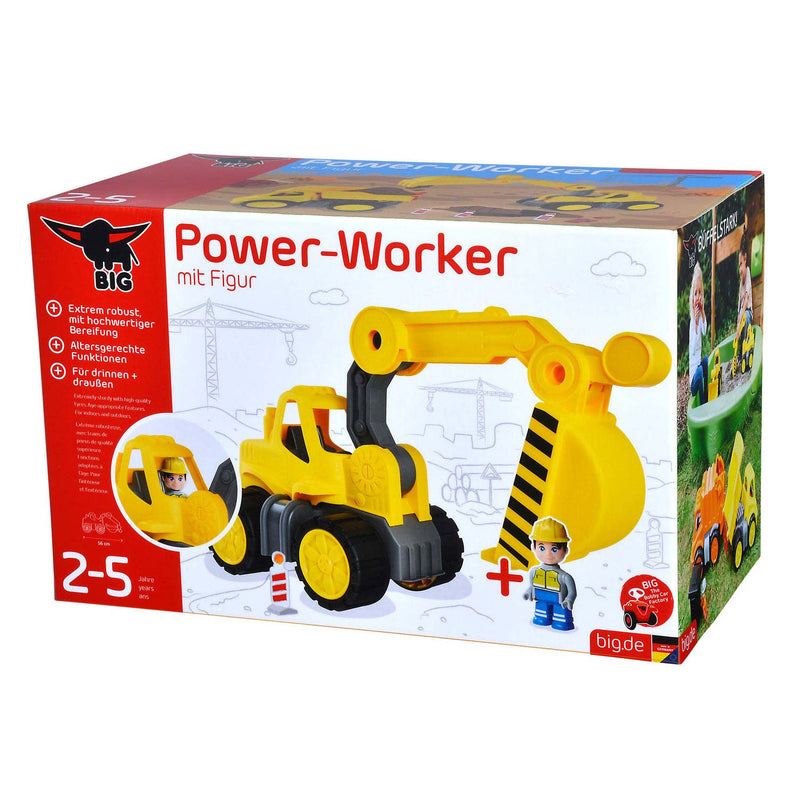 Afbeelding laden in galerijviewer, Big power worker midi graafmachine met figuur
