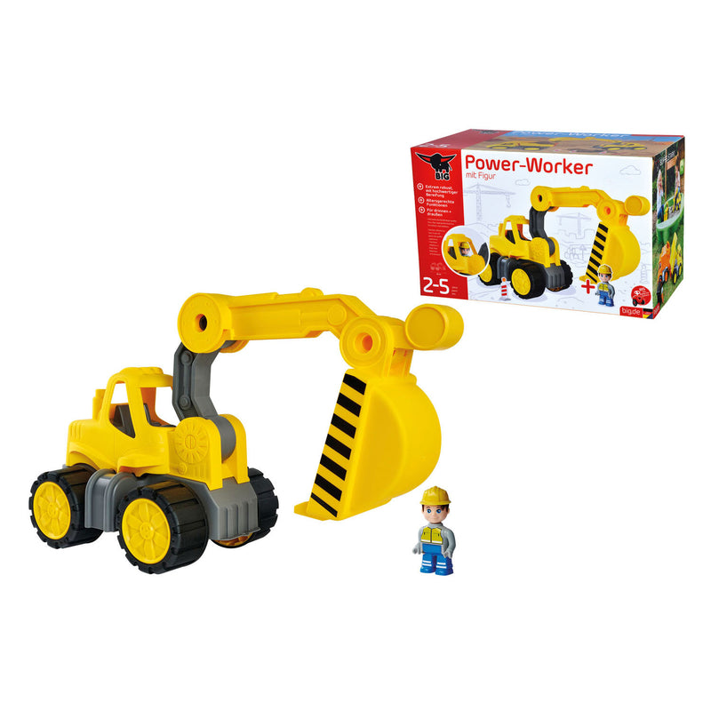 Afbeelding laden in galerijviewer, Big power worker midi graafmachine met figuur
