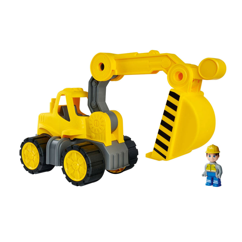 Afbeelding laden in galerijviewer, Big power worker midi graafmachine met figuur
