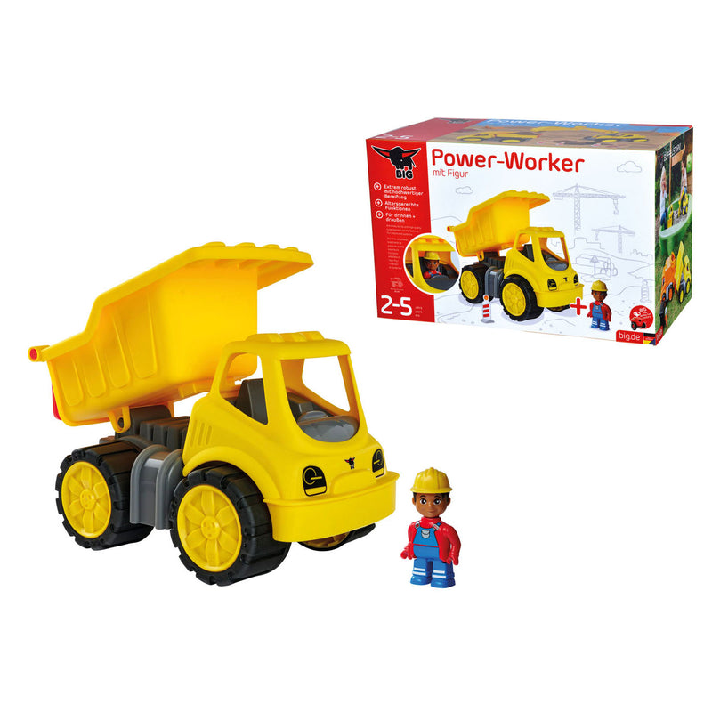 Afbeelding laden in galerijviewer, Big power worker midi kiepwagen met figuur

