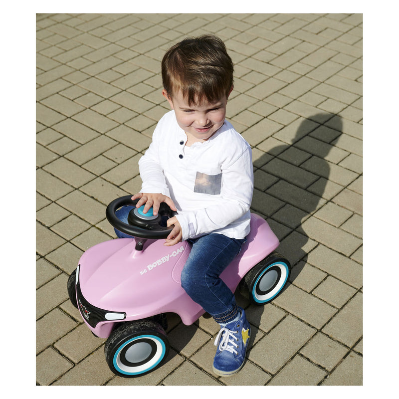 Afbeelding laden in galerijviewer, Big bobby car neo roze loopauto
