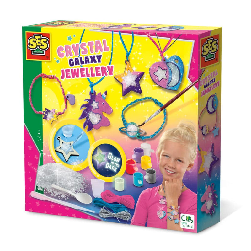 Afbeelding laden in galerijviewer, Ses kristal galaxy sieraden
