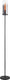 Eglo toothill vloerlamp - e27 - 153,5 cm - zwart ombre effect