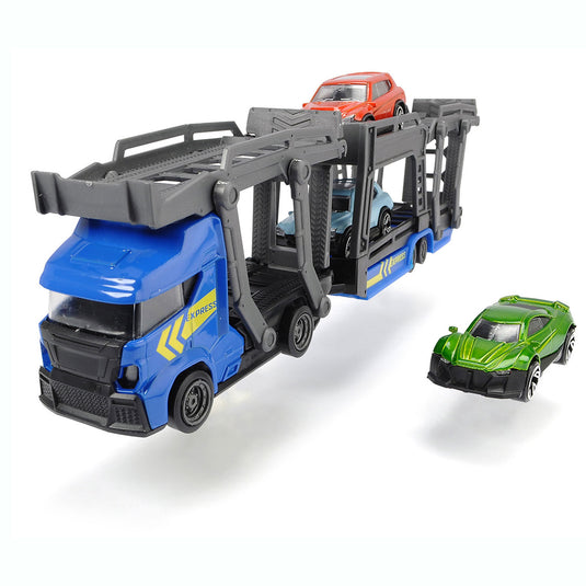 Dickie toys autotranssporter + 3 auto