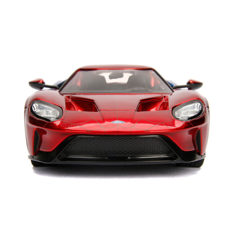 Afbeelding laden in galerijviewer, Jada Marvel Spiderman 2017 Ford GT 1:24
