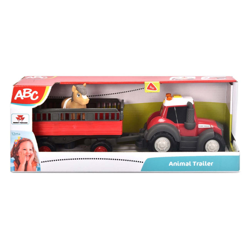 Afbeelding laden in galerijviewer, ABC Massey Ferguson met Trailer en Paard
