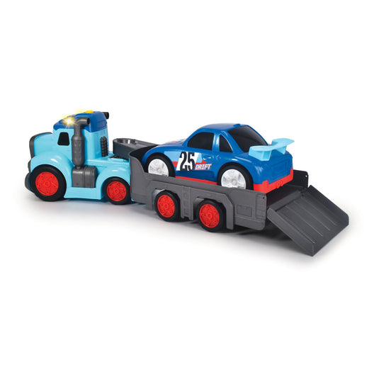 Dickie toys abc teddi trucker 60 cm - licht geluid - speelgoedvoertuig