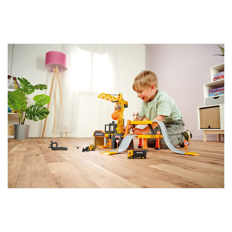 Afbeelding laden in galerijviewer, Majorette Volvo Constructie Speelset

