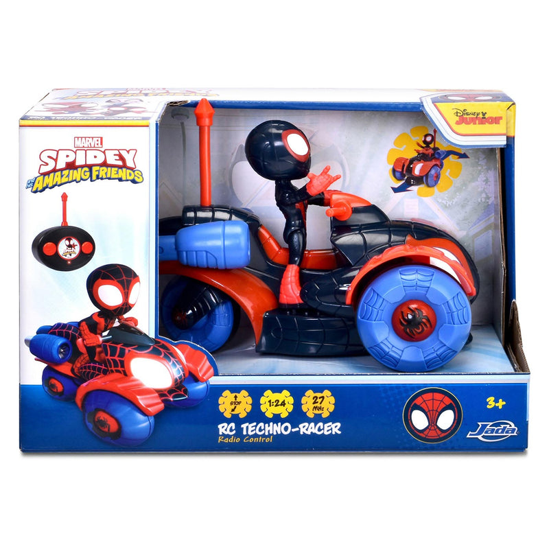Afbeelding laden in galerijviewer, Jada Toys Jada RC Miles Morales Techno-Racer Bestuurbare Auto
