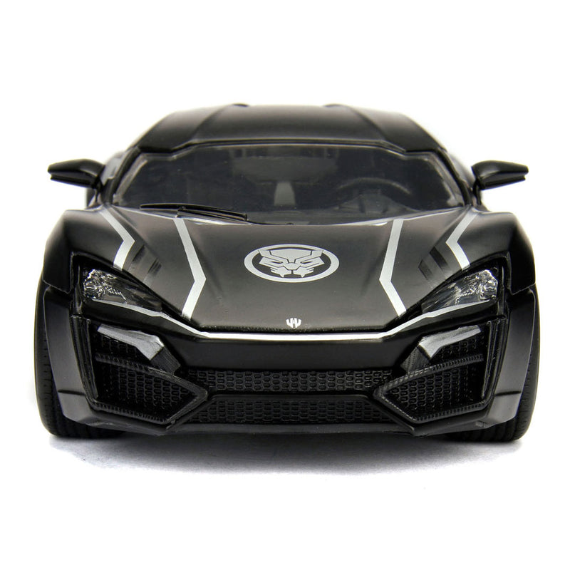 Afbeelding laden in galerijviewer, Jada toys jada die-cast avengers black panther met auto 1:24
