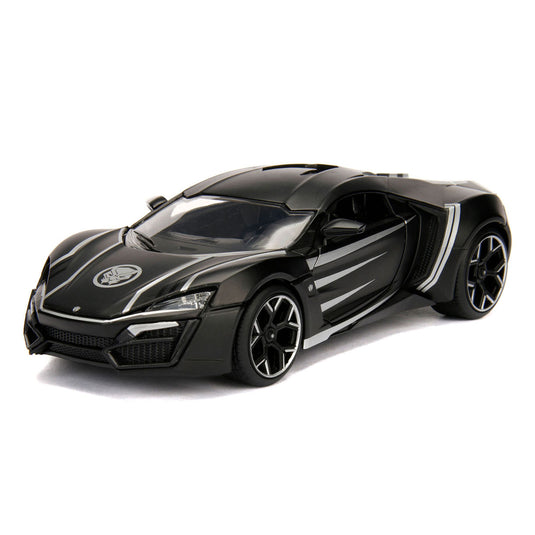 Jada toys jada die-cast avengers black panther met auto 1:24