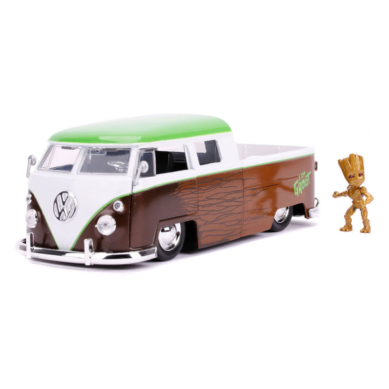 Afbeelding laden in galerijviewer, Jada toys jada marvel groot 1963 bus pickup 1:24

