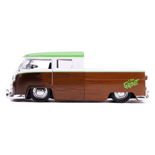 Jada toys jada marvel groot 1963 bus pickup 1:24