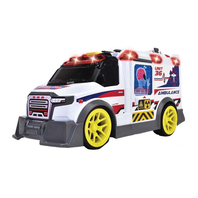 Afbeelding laden in galerijviewer, Dickie toys 203307003, ziekenauto, 3 jaar, aa, rood, wit - 203307003
