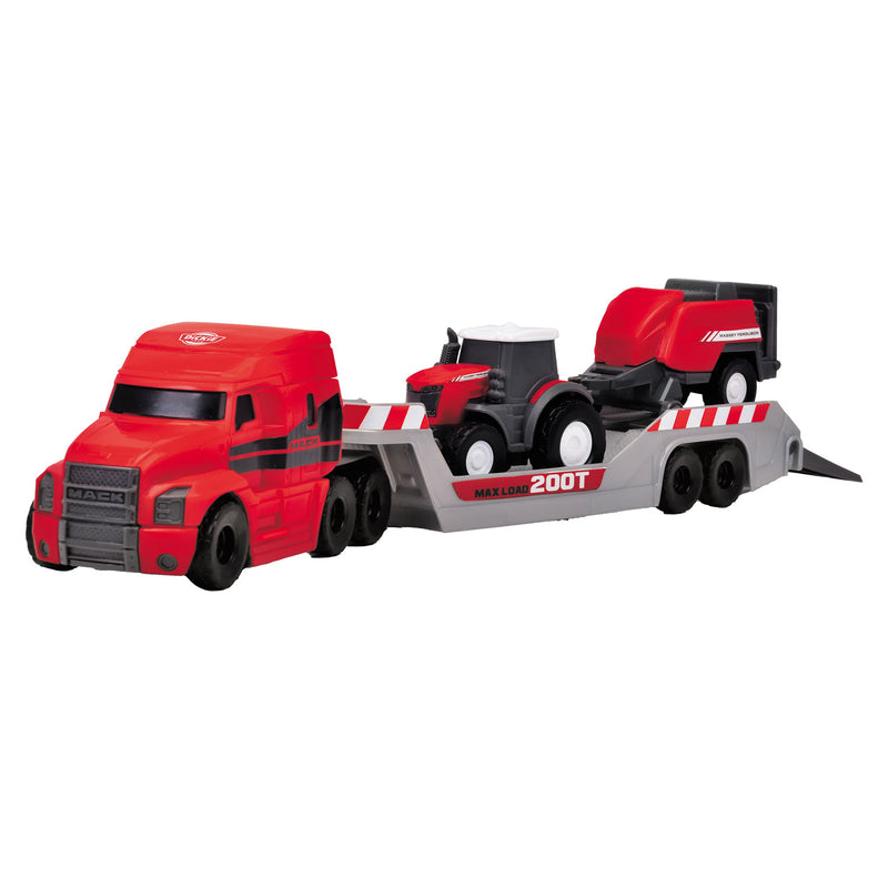 Afbeelding laden in galerijviewer, Dickie Massey Ferguson Vrachtwagen met Tractor
