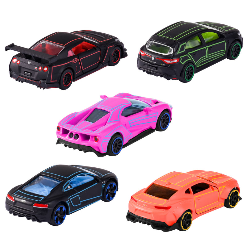 Afbeelding laden in galerijviewer, Majorette Light Racers Auto's Giftpack, 5st.
