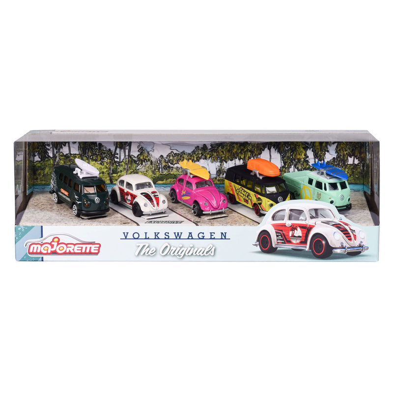 Afbeelding laden in galerijviewer, Majorette volkswagen the originals speelauto's, 5st.
