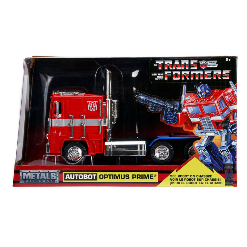 Afbeelding laden in galerijviewer, Jada toys jada die-cast g1 optimus prime 1:24
