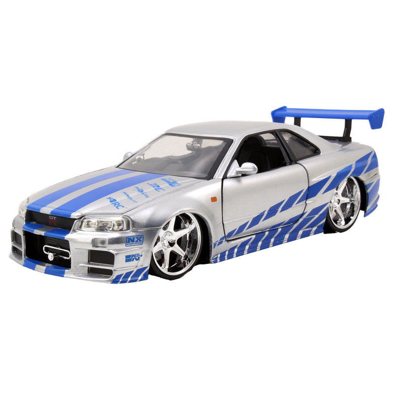 Afbeelding laden in galerijviewer, Jada Toys Jada Die-Cast Fast Furious 2002 Nissan Skyline 1:24
