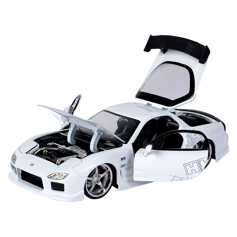 Afbeelding laden in galerijviewer, Jada Die-Cast Fast Furious 1993 Mazda RX-7 Raceauto 1:24

