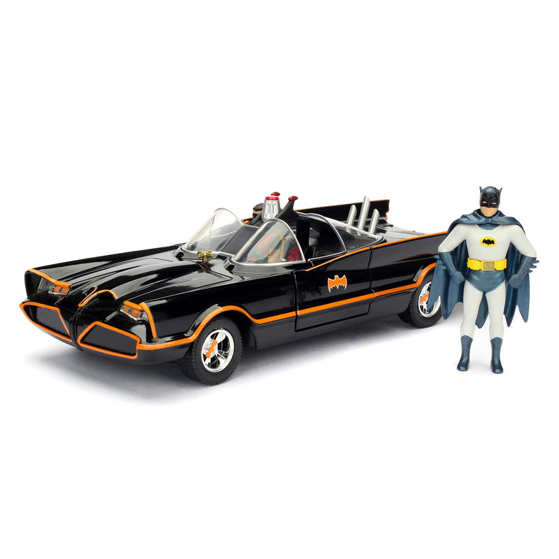 Afbeelding laden in galerijviewer, Jada Die-Cast Batman 1966 Classic Batmobile Auto 1:24
