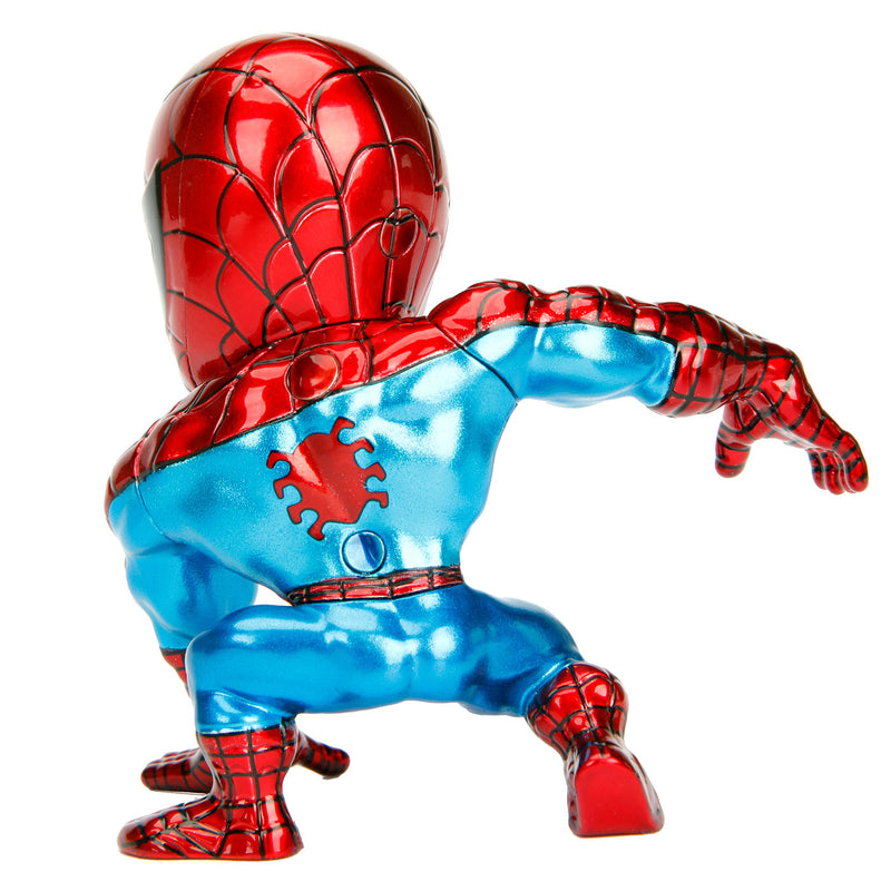 Afbeelding laden in galerijviewer, Marvel jada speelfiguur classic spider-man 10 cm die-cast rood
