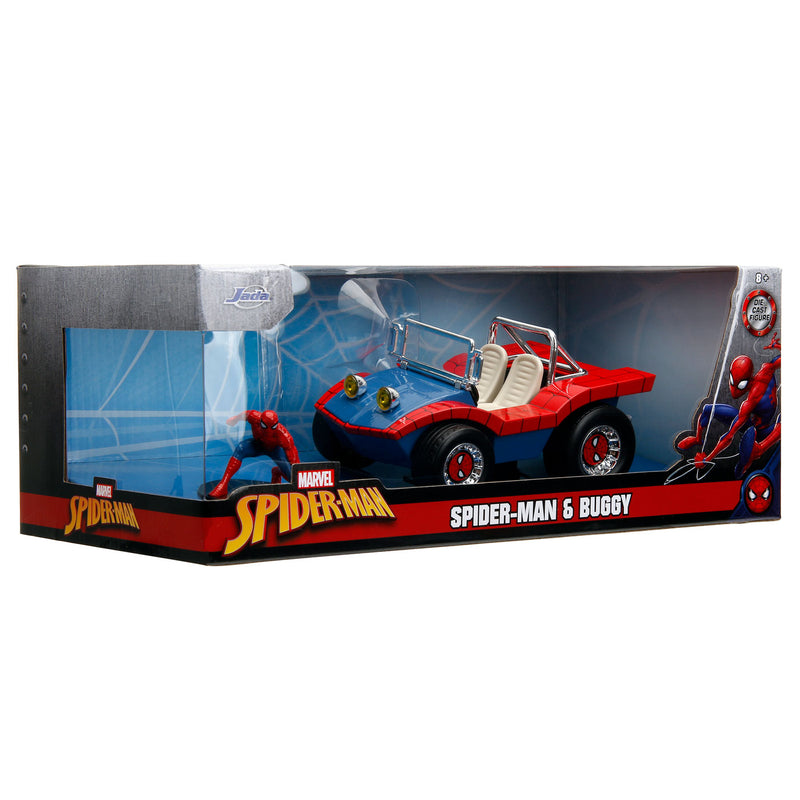 Afbeelding laden in galerijviewer, Jada Die-Cast Marvel Spider-Man Buggy 1:24
