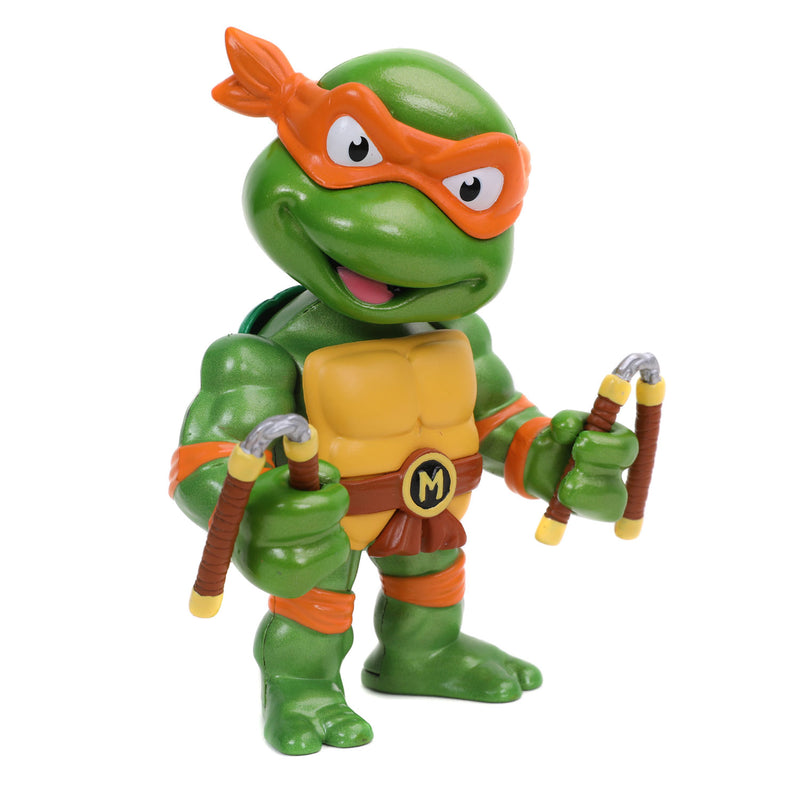 Afbeelding laden in galerijviewer, Jada toys jada metalfigs die-cast teenage mutant ninja turtles - michelangelo
