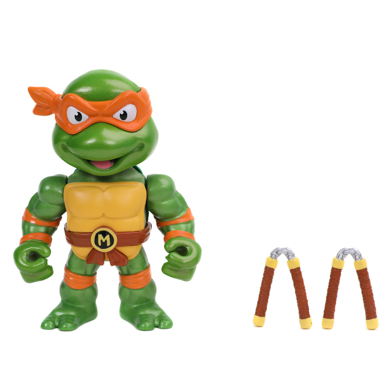 Afbeelding laden in galerijviewer, Jada toys jada metalfigs die-cast teenage mutant ninja turtles - michelangelo

