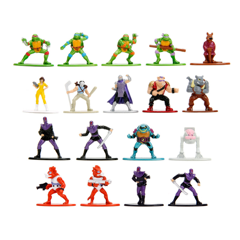 Afbeelding laden in galerijviewer, Jada Toys Jada Metalfigs Die-Cast Teenage Mutant Ninja Turtles Wave 1 18st.
