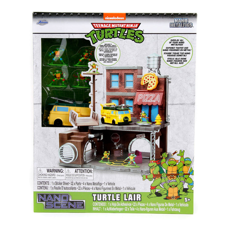 Afbeelding laden in galerijviewer, Jada Toys Jada Metalfigs Hoofdkwartier Teenage Mutant Ninja Turtles Speelset
