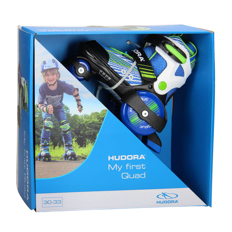 Afbeelding laden in galerijviewer, Hudora mijn eerste rolschaatsen, mt 30-33
