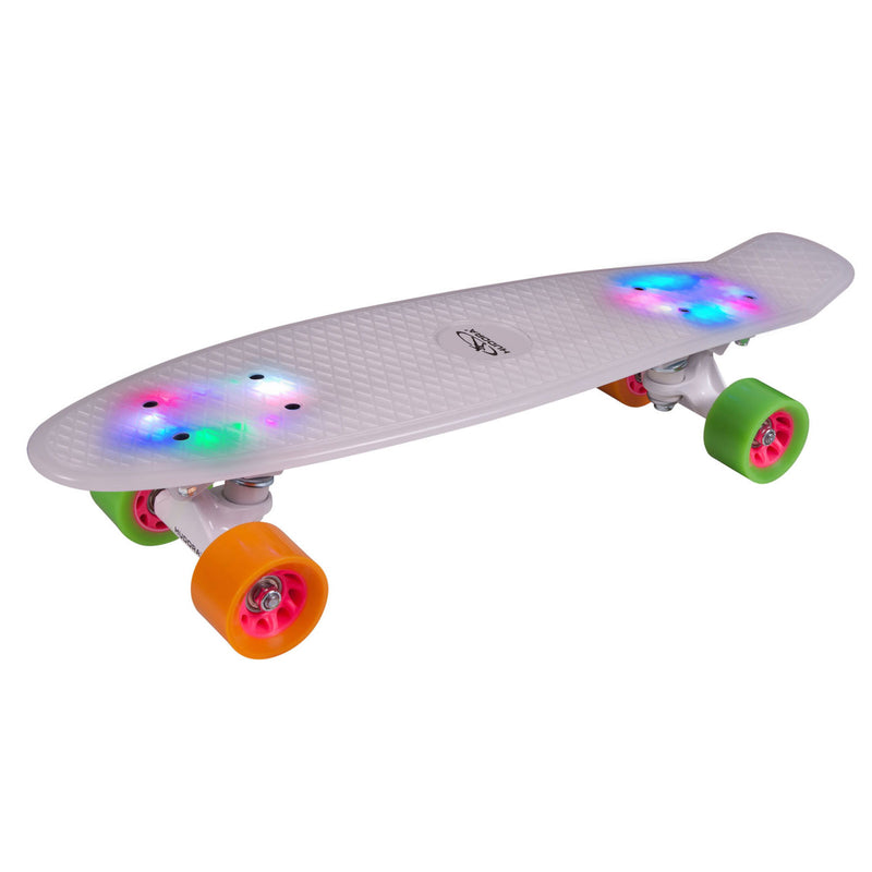 Afbeelding laden in galerijviewer, Hudora Skateboard Retro met Licht
