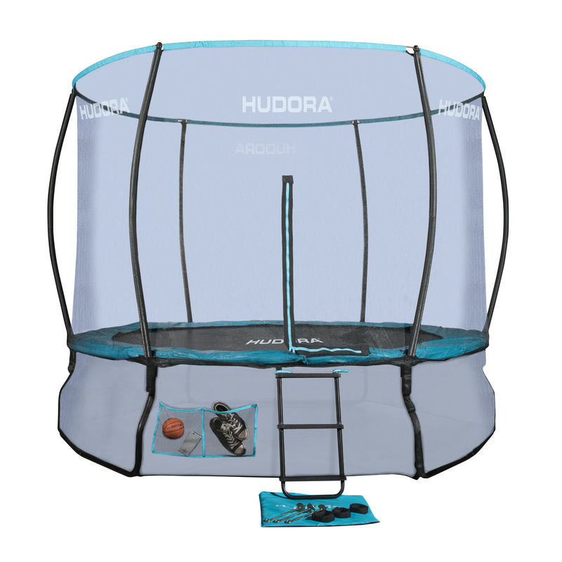 Afbeelding laden in galerijviewer, Hudora fantastic complete trampoline 300v
