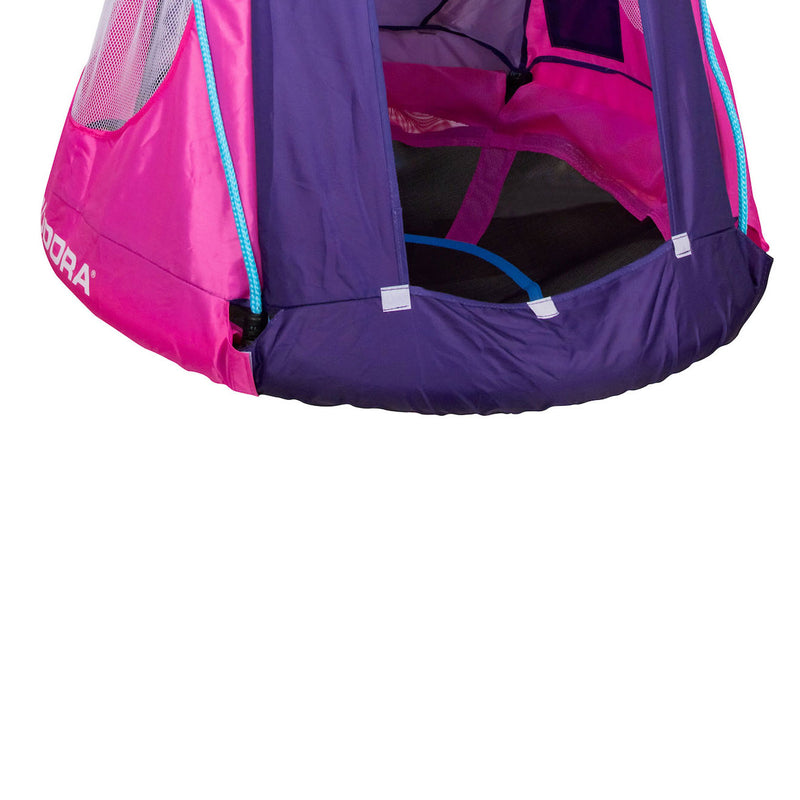 Afbeelding laden in galerijviewer, Hudora nestschommel pony met tent led
