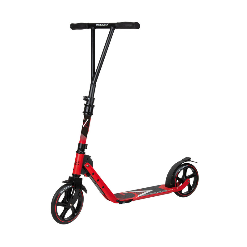 Afbeelding laden in galerijviewer, Hudora BigWheel 205 met V-vormig Stuur Rood
