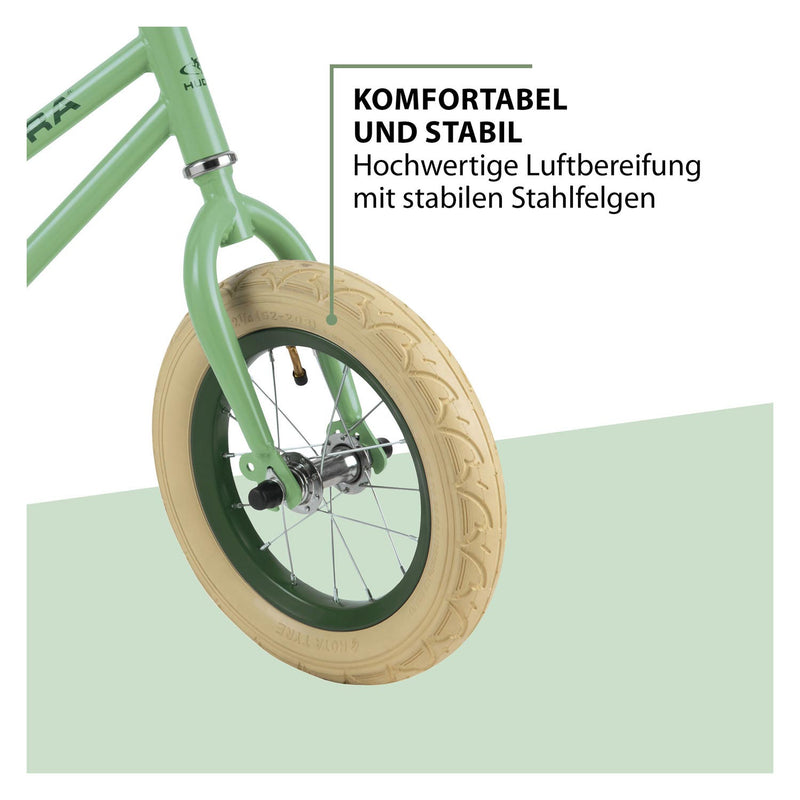 Afbeelding laden in galerijviewer, Hudora loopfiets vintage groen
