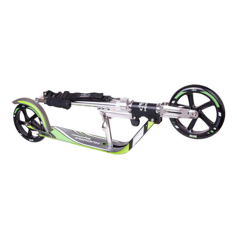 Afbeelding laden in galerijviewer, Hudora scooter big wheel step rx205 - grijs groen
