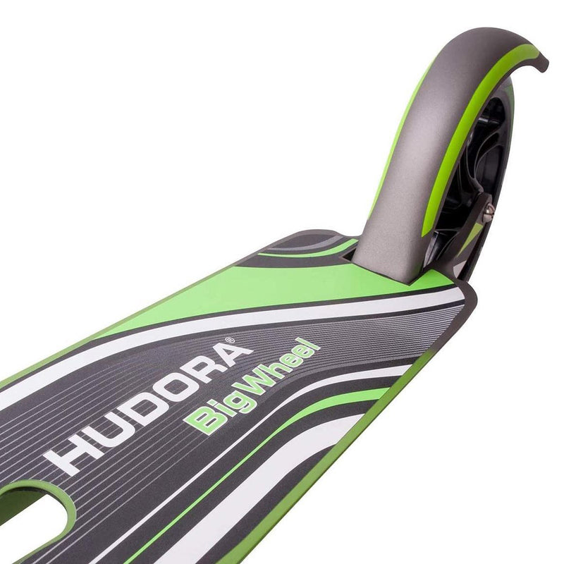 Afbeelding laden in galerijviewer, Hudora scooter big wheel step rx205 - grijs groen
