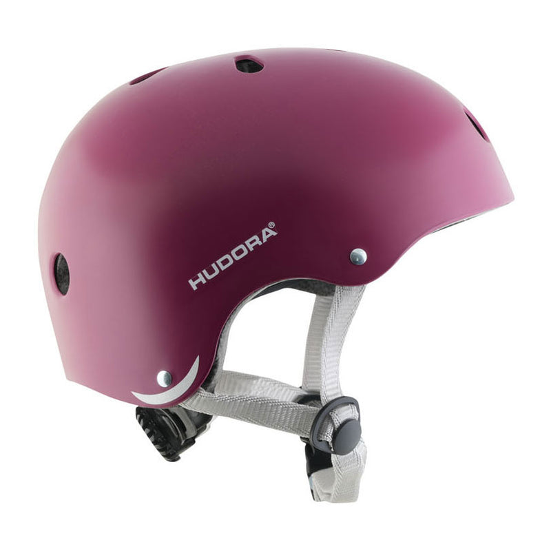 Afbeelding laden in galerijviewer, Hudora skate helm - berry m (56-60)

